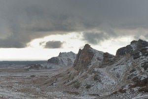 Cime rocciose nel deserto (Photo Franco Brevini)