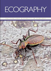 Copertina di Ecography (Photo www.muse.it)