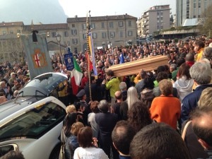 Funerali di Marco Anghileri