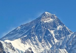 Mount Everest. Image source: wikipedia