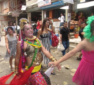 Members of LGBTs community during a parade in Kathmandu. File/Nepal Mountain Focus.