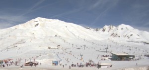 Passo del Tonale questa mattina (Photo courtesy of AdamelloSki)