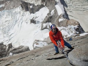 David Lama sul Cerro Torre (Photo courtesy of www.facebook.com/DavidLama.official)