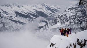 La tappa di Courmayeur del Freeride World Tour 2014 (Photo David Carlier courtesy of www.freerideworldtour.com)