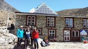 Fioretti e Vielmo alla Piramide dell'Everest (Photo courtesy of Facebook A 8000 metri ed oltre)