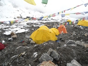 Campo base Everest sud