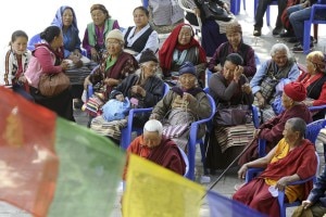 Relatives gather for the arrival in Kathmandu of the bodies of those who died on the mountain. File/AP