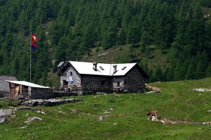 Capanna Alpe Salei -foto d'archivio- (Photo Falk Lademann courtesy of Wikimedia Commons/Flickr)