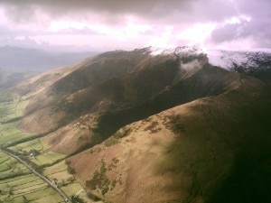 Blencathra (Photo Les Hodgson courtesy of geograph.org.uk/Wikimedia Commons)