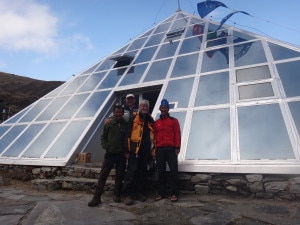 Giampietro Verza, lo staff della Piramide e il turista americano aiutato