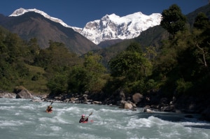 Marshyangdi river. Image: mustangnews.net.