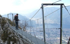 Ferrata Gamma Uno al Pizzo d'Erna (Photo  Justin Clements courtesy of Flickr/Wikimedia Commons)