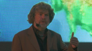Reinhold Messner a Bevera di Sirtori