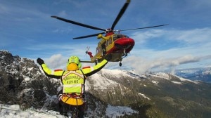 Un'operazione del Soccorso alpino Lombardia (Photo courtesy of Soccorso alpino e speleologico Lombardia)