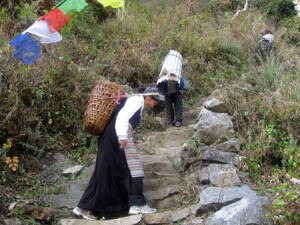 Mountain people of Solukhumbu. Image: agency