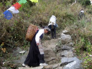 Mountain people of Solukhumbu. Image: agency