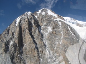 I Piloni del Freney al monte Bianco (Photo Rotpunkt wikipedia commons)