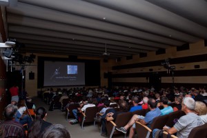 Cervino CineMountain Festival, la Sala Proiezioni (Photo Fabio Dibello courtesy of www.cervinocinemountain.it)