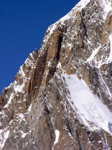 Pilone Centrale del Freney al Monte Bianco (Photo Antonio Giani Summitpost.org)