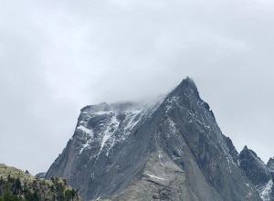 Pizzo Badile (Photo courtesy of Biovit on Wikimedia Commons)