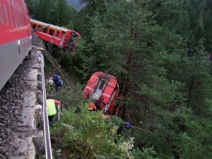 treno deragliato