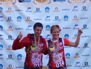 Kilian Jornet e Emelie Forsberg vincitori della The Rut 50K e del titolo nella Ultra Skymarathon Series (Photo courtesy of skyrunning.com)