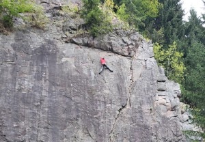 Climber in parete (Photo courtesy of Störfix on Wikimedia Commons)