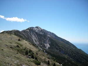 Monte Baldo (Photo Danny S. courtesy of Wikimedia Commons)