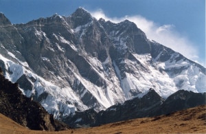 Lhotse parete sud (Photo Uwe Gille - Wikimedia Commons)