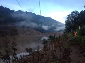 Artificial Sunkoshi lake. Image: thehimalayantimes