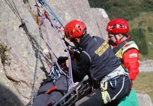 Photo of Incidente in parete al Sengio Alto, climber ferito sul Cornetto