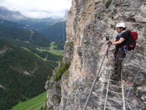 Ferrata Pertini allo Stelvia (foto Silvia Fabbi)