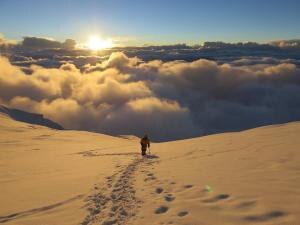 Antonio Magliacano al Cho Oyu (Photo fb Antonio Magliacano)