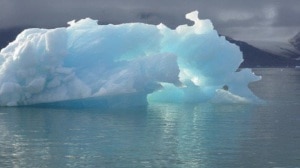 Ice melting (photo bbc.com)