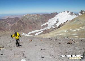 Kilian Jornet all'Aconcagua (photo Summit of my life)