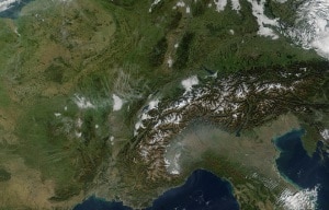 Le Alpi (Photo visibleearth.nasa.gov)