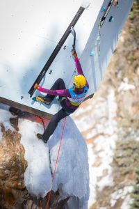 Angelika Rainer (Photo Ouray IcePark)