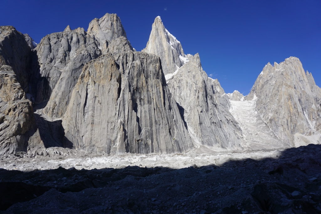 Vista dal Campo base