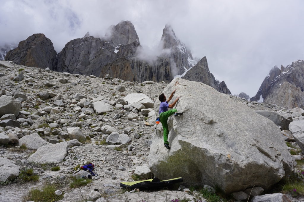 Boulder al campo base