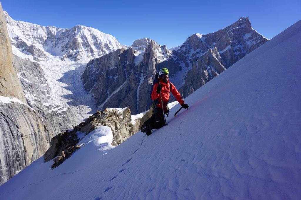 Sulla Normale del Great Trango