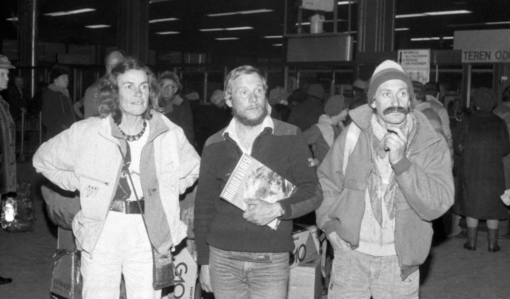 Krzysztof Wielicki, Wanda Rutkiewicz e Jerzy Kukuczka