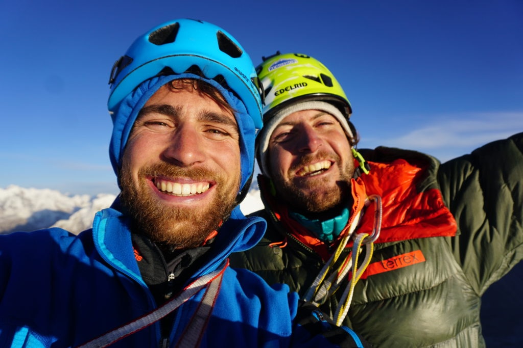 In vetta alla Nameless Tower