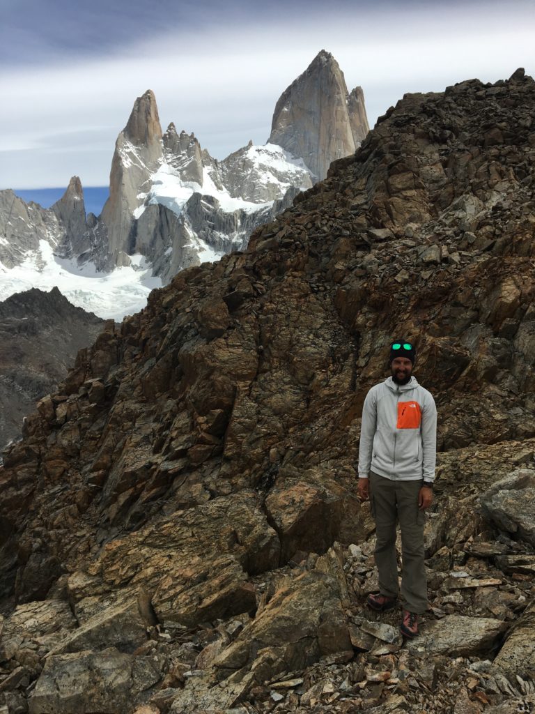 Dal Cerro Madsen verso il Fitz Roy. ElChalten Patagonia 2019. Foto @ Federica e Alberto