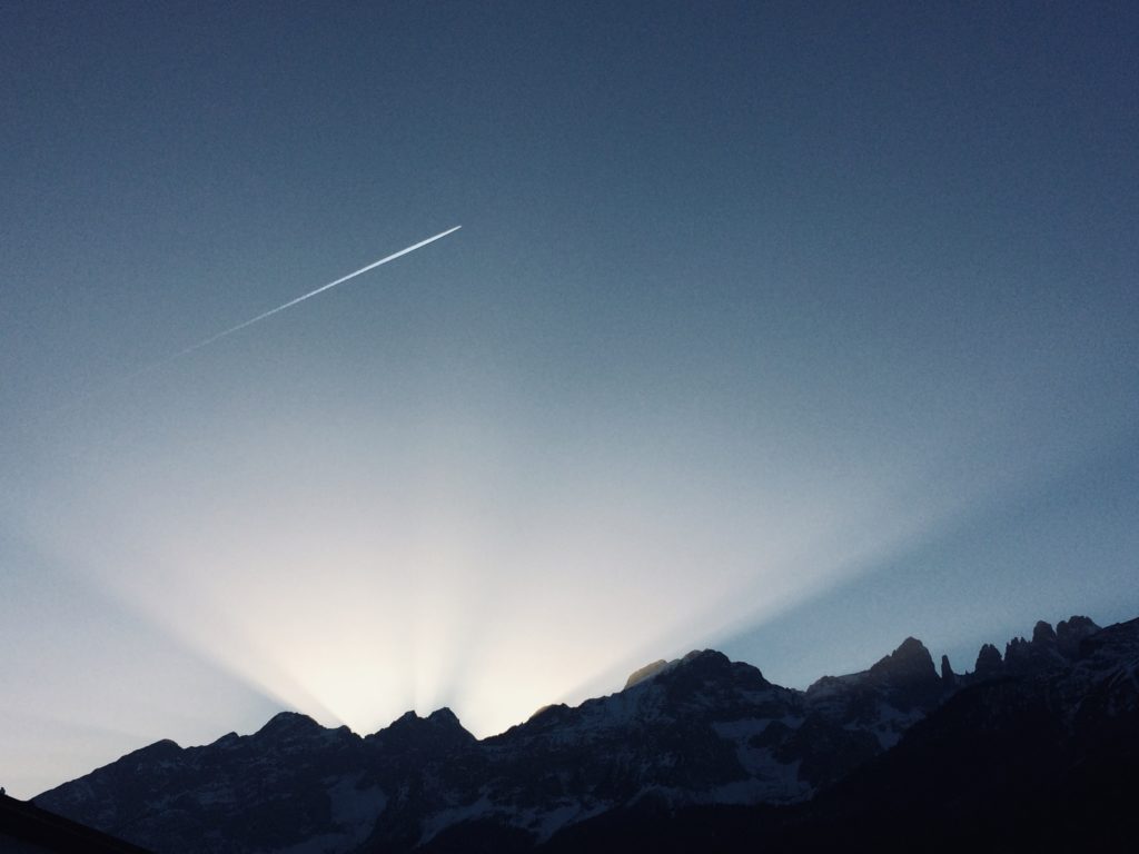 Tramonto sul Brenta. Foto @ Italo Pergher