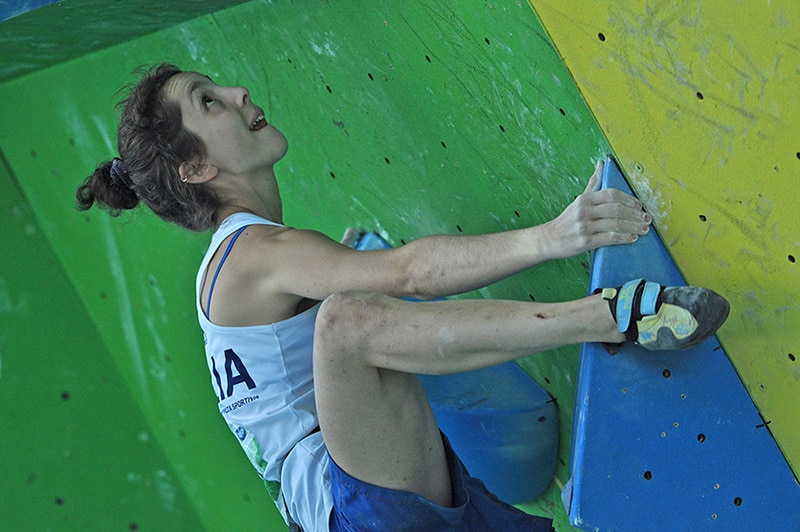 Foto della 3a tappa della Coppa Italia Boulder 2015. Photo courtesy Rock it Climbing Roma