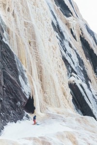 Le Filon WI5 145m, photo Maarten van Haeren