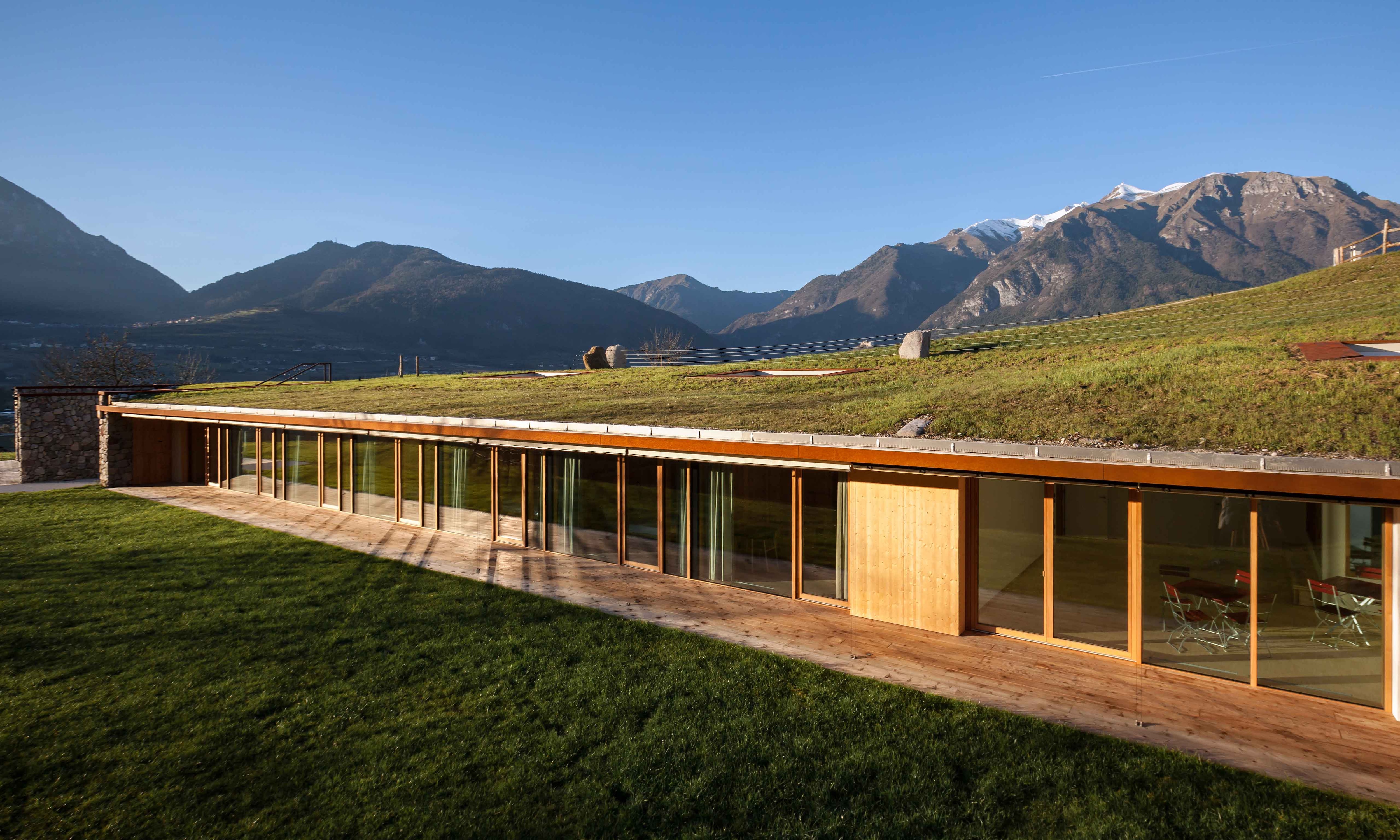 Il progetto italiano Casa Riga - Photo courtesy constructivealps.net