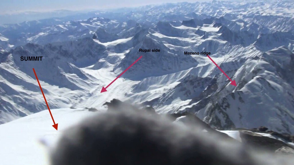 Photo courtesy Simone Moro Facebook page