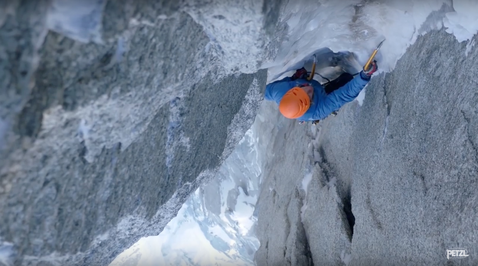 Photo of Ueli Steck in Les Drus – North Couloir Direct