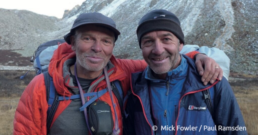 Gave Ding, 6571m (Nepal) – Mick Fowler (UK), Paul Ramsden (UK)